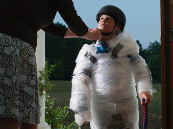 Bubble wrap suit! 23 weeks, This is what happens when Great…